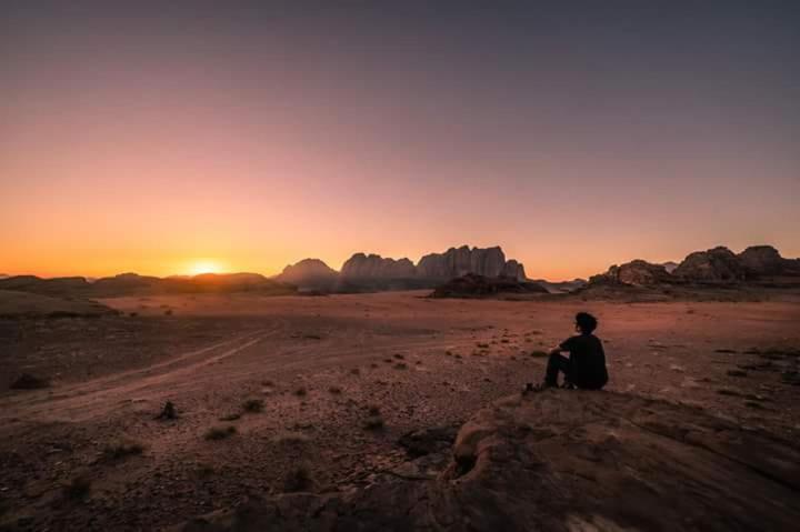 Wadi Rum Quiet Village Camp Exterior photo